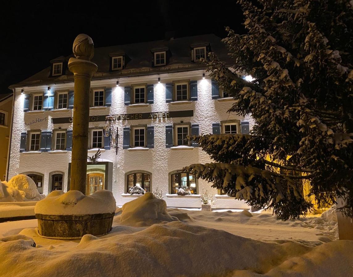 Gasthof Deutscher Adler Und Hotel Puchtler Bischofsgruen Exterior photo