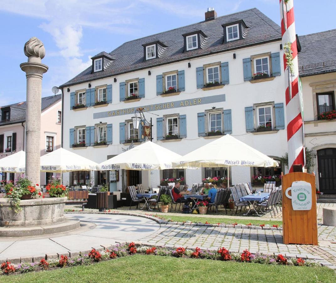 Gasthof Deutscher Adler Und Hotel Puchtler Bischofsgruen Exterior photo